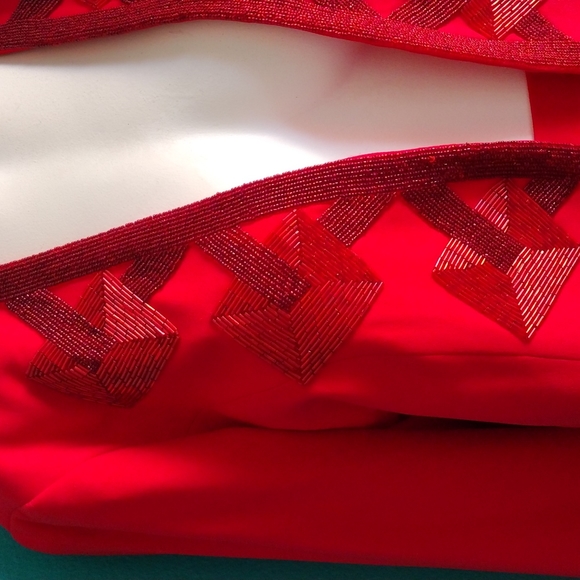 Vintage Red Two Piece Suit. - Picture 4 of 6